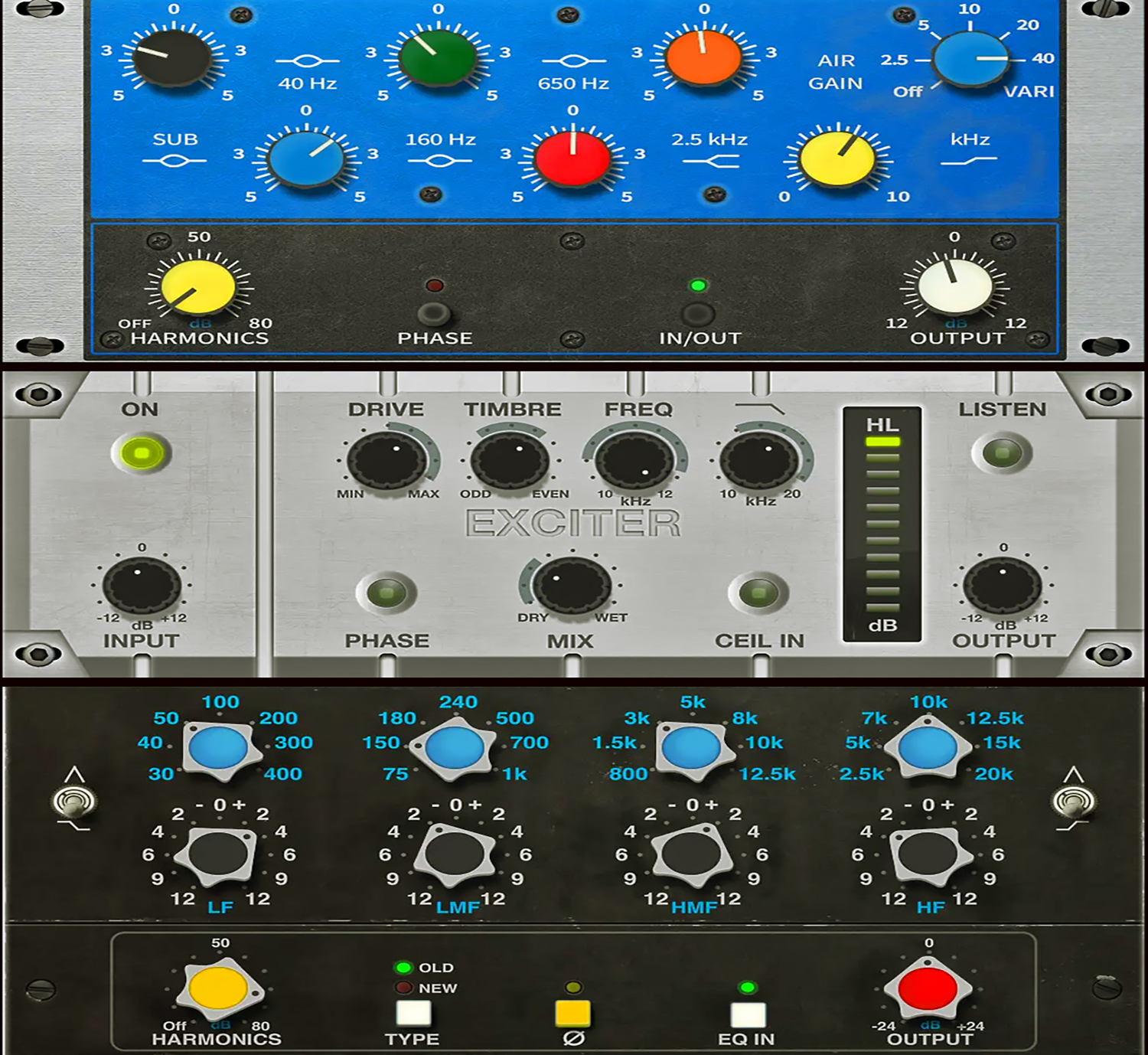 Red Rock Sound 3xBundle: API EQ AQ550B + EQ3 Air + Exciter